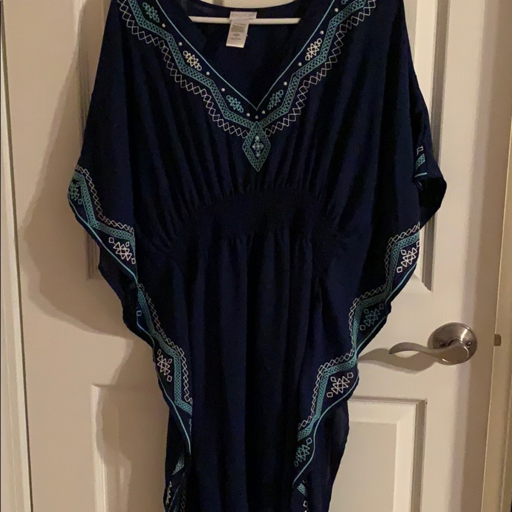 Navy Beach cover-up
